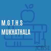 M.G.T.H.S Mukhathala School Logo