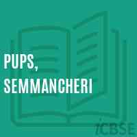 PUPS, Semmancheri Primary School Logo