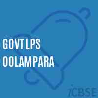 Govt Lps Oolampara Primary School Logo