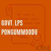 Govt. Lps Pongummoodu Primary School Logo