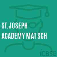 St.JOSEPH ACADEMY MAT SCH School Logo