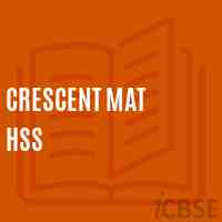 Crescent Mat Hss Senior Secondary School Logo