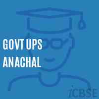 Govt Ups Anachal Middle School Logo