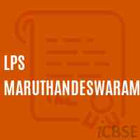 Lps Maruthandeswaram Primary School Logo