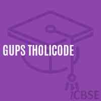 Gups Tholicode Middle School Logo