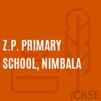 Z.P. Primary School, Nimbala Logo