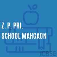 Z. P. Pri. School Mahgaon Logo