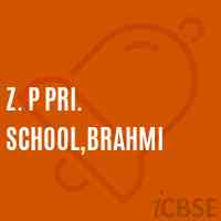 Z. P Pri. School,Brahmi Logo