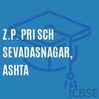 Z.P. Pri Sch Sevadasnagar, Ashta Primary School Logo