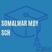 Somalwar Mdy Sch High School Logo