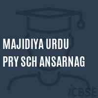 Majidiya Urdu Pry Sch Ansarnag Middle School Logo