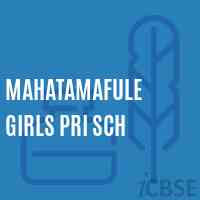 Mahatamafule Girls Pri Sch Primary School Logo