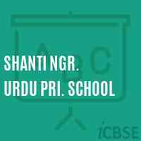 Shanti Ngr. Urdu Pri. School Logo