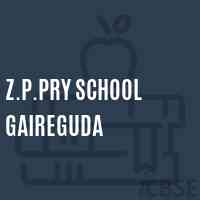 Z.P.Pry School Gaireguda Logo