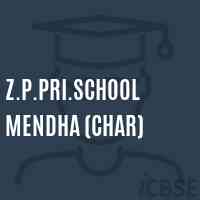 Z.P.Pri.School Mendha (Char) Logo