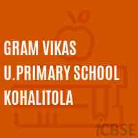 Gram Vikas U.Primary School Kohalitola Logo