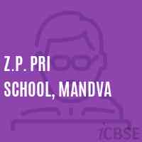 Z.P. Pri School, Mandva Logo
