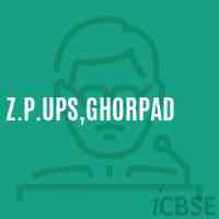 Z.P.Ups,Ghorpad Middle School Logo