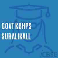 Govt Kbhps Suralikall Middle School Logo