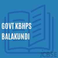Govt Kbhps Balakundi Middle School Logo