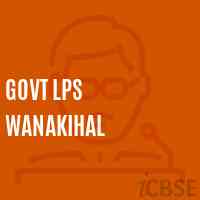 Govt Lps Wanakihal Primary School Logo