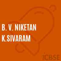B. V. Niketan K.Sivaram Primary School Logo
