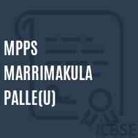 Mpps Marrimakula Palle(U) Primary School Logo