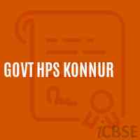 Govt Hps Konnur Middle School Logo