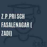 Z.P.Pri Sch Fasalenagar ( Zadi) Primary School Logo
