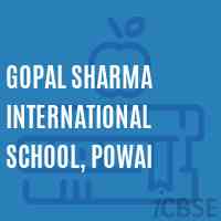 Gopal Sharma International School, Powai Logo