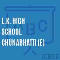 L.K. High School Chunabhatti (E) Logo