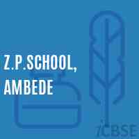 Z.P.School, Ambede Logo
