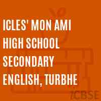 Icles' Mon Ami High School Secondary English, Turbhe Logo