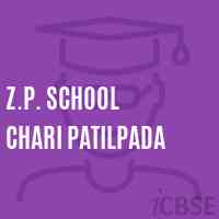 Z.P. School Chari Patilpada Logo