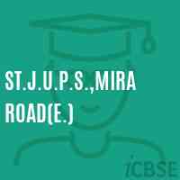 St.J.U.P.S.,Mira Road(E.) Middle School Logo