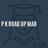 P K Road Up Mar Middle School Logo