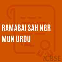 Ramabai Sah Ngr Mun Urdu Middle School Logo