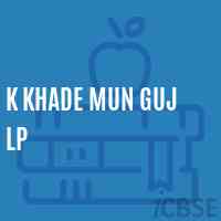 K Khade Mun Guj Lp Primary School Logo