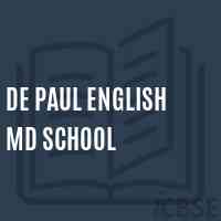 De Paul English Md School Logo