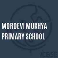Mordevi Mukhya Primary School Logo