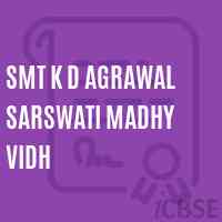 Smt K D Agrawal Sarswati Madhy Vidh Senior Secondary School Logo