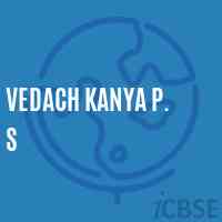 Vedach Kanya P. S Middle School Logo