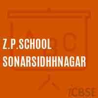 Z.P.School Sonarsidhhnagar Logo