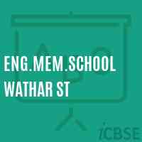 Eng.Mem.School Wathar St Logo