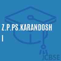 Z.P.Ps.Karandoshi Primary School Logo