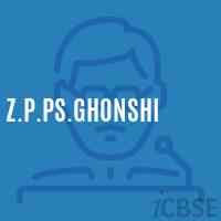 Z.P.Ps.Ghonshi Primary School Logo
