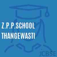 Z.P.P.School Thangewasti Logo