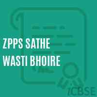 Zpps Sathe Wasti Bhoire Primary School Logo