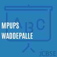 Mpups Waddepalle Middle School Logo