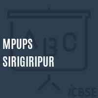 Mpups Sirigiripur Middle School Logo